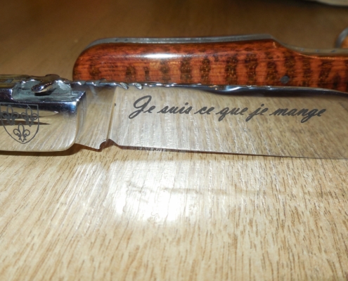 Couteau de poche Amourette personnalisé